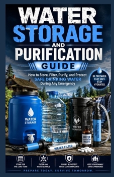 Paperback Water Storage and Purification Guide.: How to Store, Filter, Purify, and Protect Safe Drinking Water During Any Emergency. Book