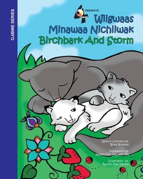 Paperback Birchbark and Storm: Wiigwaas Minwaa Nichiiwak [Ojibwa] Book