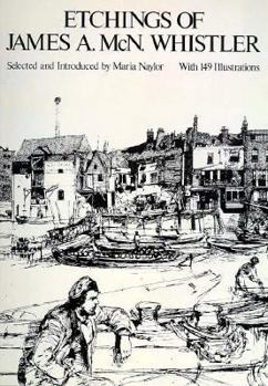 Paperback Selected Etchings of James A. McN. Whistler Book