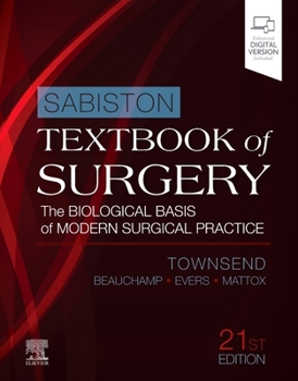 Hardcover Sabiston Textbook of Surgery: The Biological Basis of Modern Surgical Practice Book