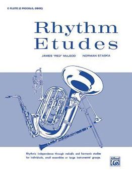 Paperback Rhythm Etudes: C Flute (C Piccolo, Oboe) Book