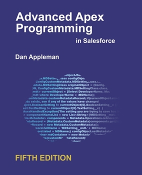 Paperback Advanced Apex Programming in Salesforce Book