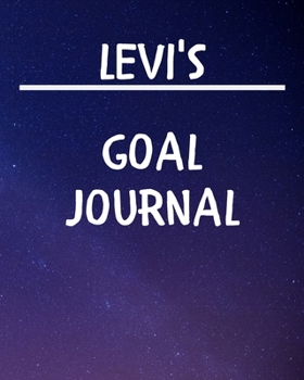 Paperback Levi's Goal Journal: 2020 New Year Planner Goal Journal Gift for Levi / Notebook / Diary / Unique Greeting Card Alternative Book