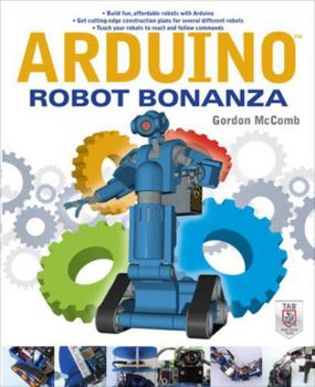 Paperback Arduino Robot Bonanza Book