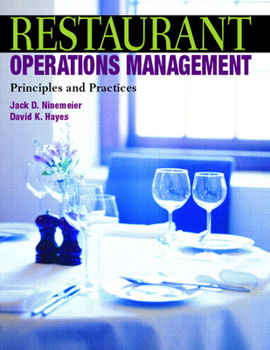 Paperback Restaurant Operations Management: Principles and Practices Book