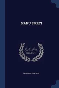 Paperback Manu Smrti Book