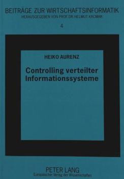 Hardcover Controlling Verteilter Informationssysteme: Client/Server-Architekturen [German] Book