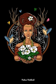 Paperback Nature Notebook: Psychedelic Shaman Nature Notebook Book