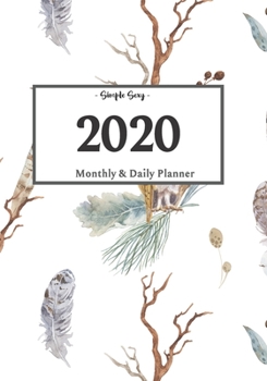 2020 Planner Daily and Monthly: On-The-Go Planner | Jan 1, 2020 to Dec 31, 2020: Daily & Monthly Planner + Calendar Views | Productivity Planner | Deer Lovers Planner