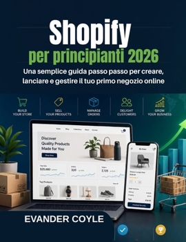 Paperback Shopify per principianti 2026 [Italian] Book
