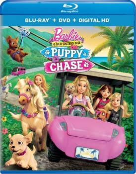 Blu-ray Barbie & Her Sisters In The Puppy Chase Book