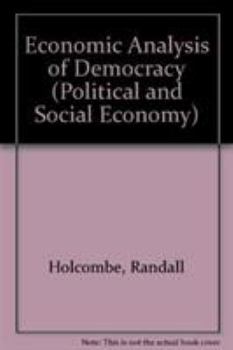 Hardcover An Economic Analysis of Democracy Book
