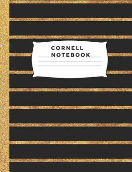 Paperback Cornell Notebook: Cornell Notes/ College Ruled Composition Notebook, Note Taking System, 8.5 X 11, 100 Pages Book