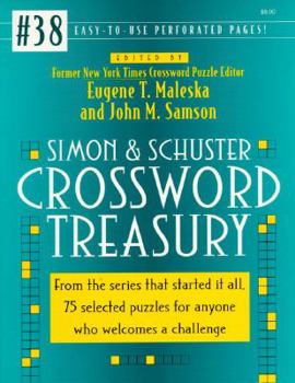 Paperback Simon & Schuster Crossword Treasury #38 Book