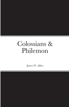 Paperback Colossians & Philemon Book