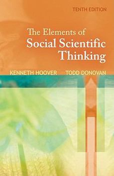 Paperback The Elements of Social Scientific Thinking Book