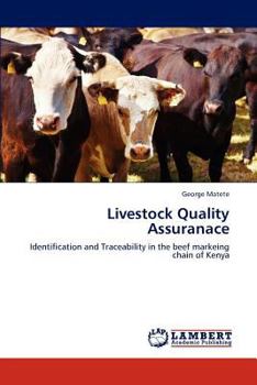 Paperback Livestock Quality Assuranace Book