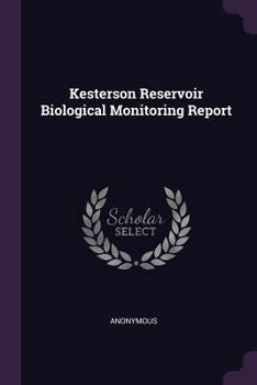 Paperback Kesterson Reservoir Biological Monitoring Report Book
