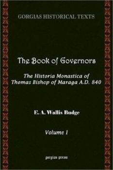 The Book of Governors, Volume 1
