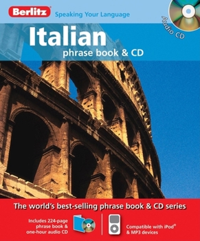 Paperback Berlitz Italian Phrase Book & CD Book