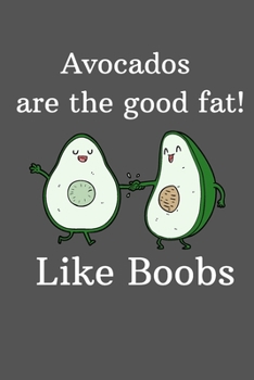 Avocados Are Good Fat! Like Boobs: Keto Journal For Women Weight Loss Notebook Fitness Planner