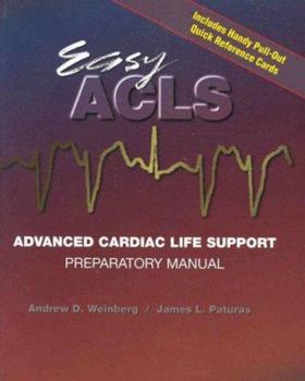 Paperback Easy ACLS: Preparatory Manual Book