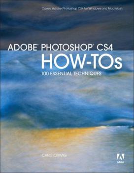 Paperback Adobe Photoshop CS4 How-Tos: 100 Essential Techniques Book