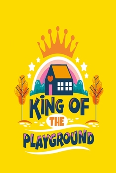 Paperback King of the Playground: Graph Paper Notebook Homework diary for kings 120 Pages Book