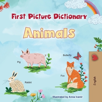 Paperback First Picture Dictionary - Animals: English Edition Book