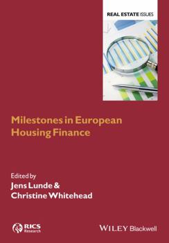 Hardcover Milestones in European Housing Finance Book