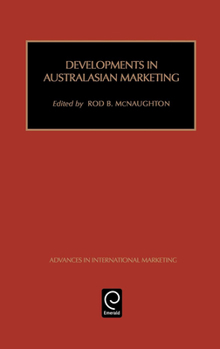 Hardcover Developments in Australasian Marketing Book