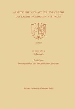 Paperback Kybernetik. Dokumentation Und Mechanisches Gedächtnis [German] Book