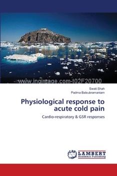 Paperback Physiological response to acute cold pain Book