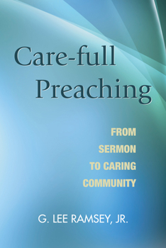 Paperback Care-full Preaching Book