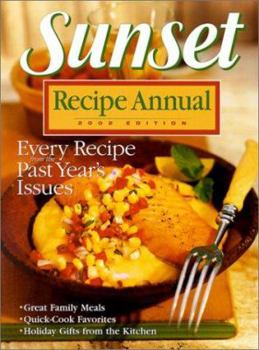 Paperback Sunset Recipe Annual Book