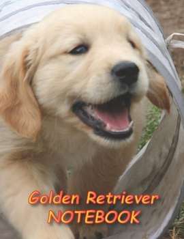 Golden Retriever NOTEBOOK: Dog Notebooks and Journals 110 pages (8.5"x11")
