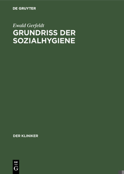 Hardcover Grundriss der Sozialhygiene [German] Book