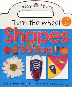 Hardcover Turn the Wheel Shapes and Sorting Book