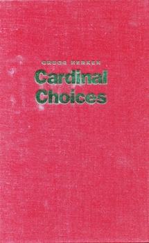 Paperback Cardinal Choices: Presidential Sciences Advising from the Atomic Bomb to SDI Book