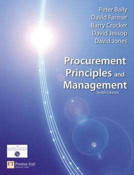 Paperback Procurement, Principles and Management Book