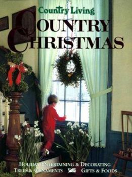 Hardcover Country Living Country Christmas Book