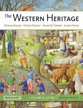 Paperback The Western Heritage: Volume a Book
