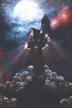 Halloween Zombie Rising Lined Notebook: 110 Blank Lined (6x9) Pages to Jot Down Your Thoughts