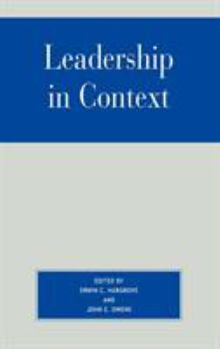 Hardcover Leadership in Context Book