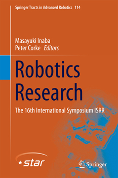 Hardcover Robotics Research: The 16th International Symposium Isrr Book