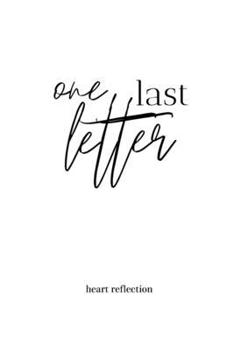 Paperback one last letter Book