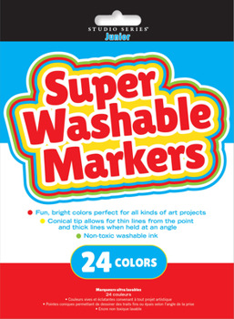Misc. Super Washable Markers (Set of 24) Book