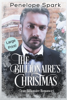 Paperback The Billionaire's Christmas (Large Print) Book