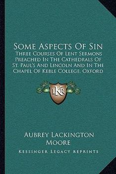 Some Aspects of Sin