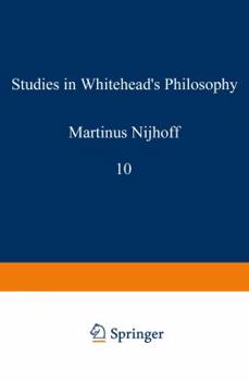 Paperback Studies in Whitehead's Philosophy Book